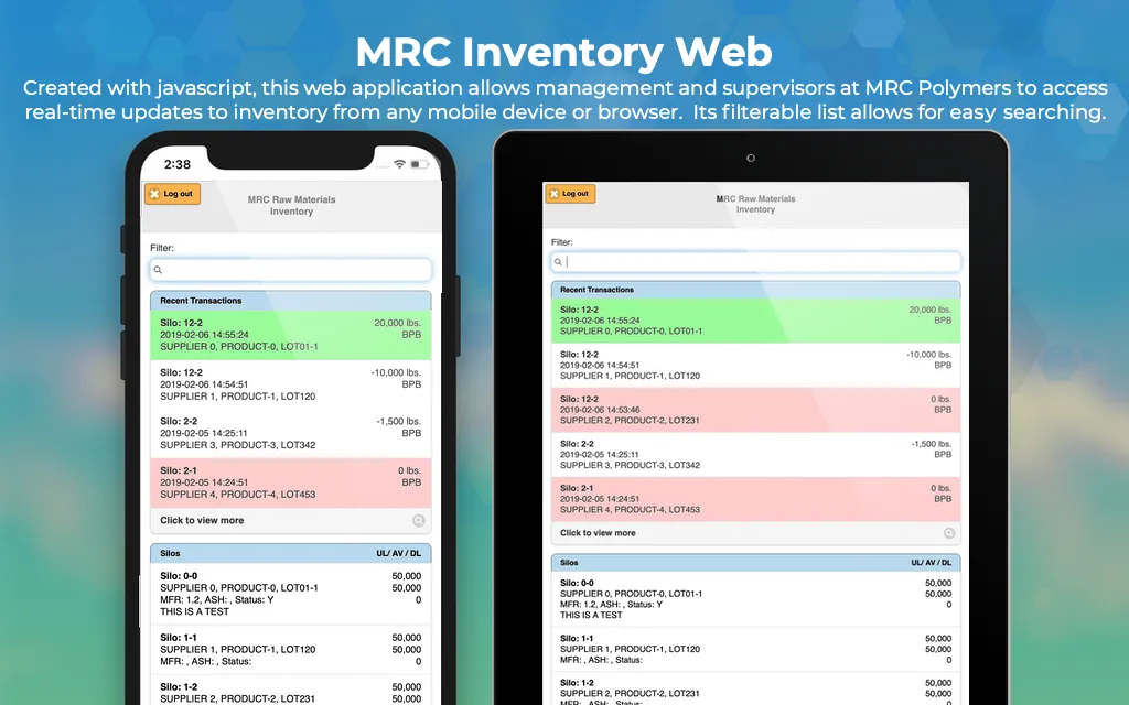 MRC Inventory - Web