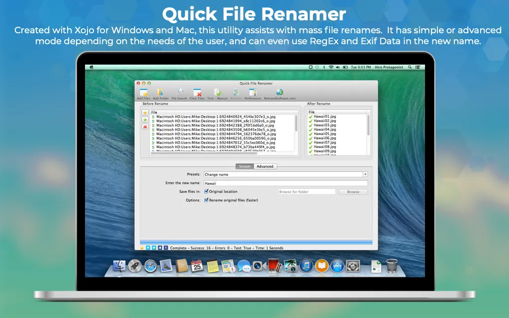 Quick File Renamer