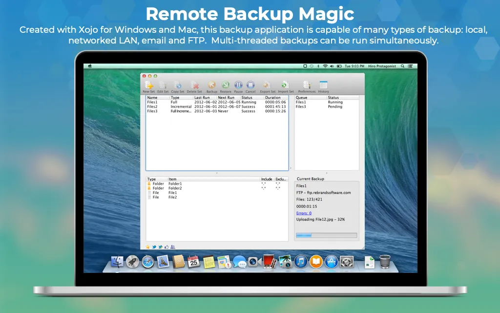 Remote Backup Magic